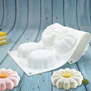 Fondant Mold - Microwave Safe, Easy to Clean, Silicone Flower Shaped Mold for Tasty Cookies and Candy