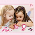 thumbnail image 2 of Kids Pretend Play Hair Salon Styling Kit for Toddler Girls,Hair Stylist Role Play Set with Hair Dryer Scissors Curling Iron,Educational Imaginative Toy,Birthday Gift for Girls Ages 3 4 5 6 Years Old, 2 of 10