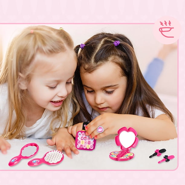 Juguetes para piscina, juguetes para bebés, juguetes para niños pequeños, juguetes de peluquería para niñas, set de peluquería para niñas, secador de pelo de salón de belleza, set de princesas para ni
