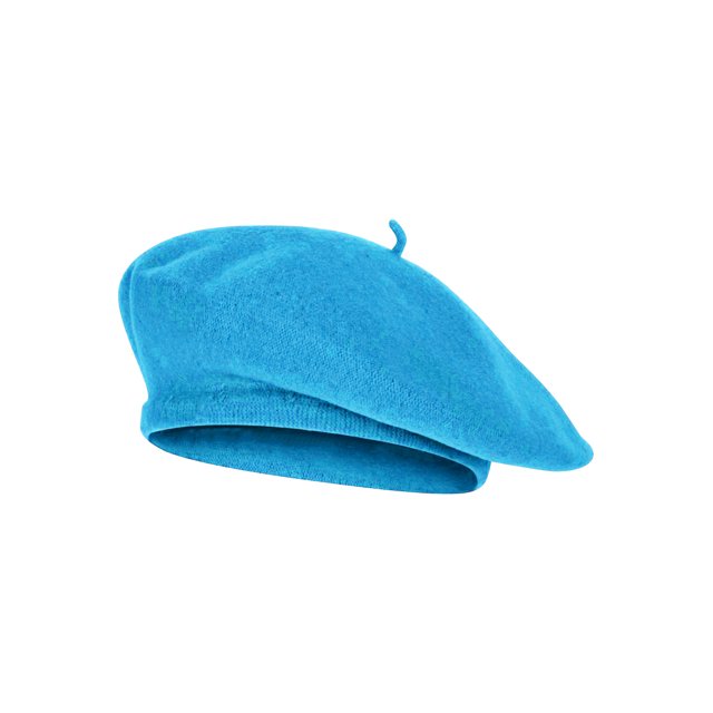 Top Headwear Wool Blend French Bohemian Beret, Turquoise