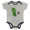 thumbnail image 2 of Newborn & Infant Gray/White Houston Astros Two-Pack Play Ball Bodysuit Set, 2 of 5