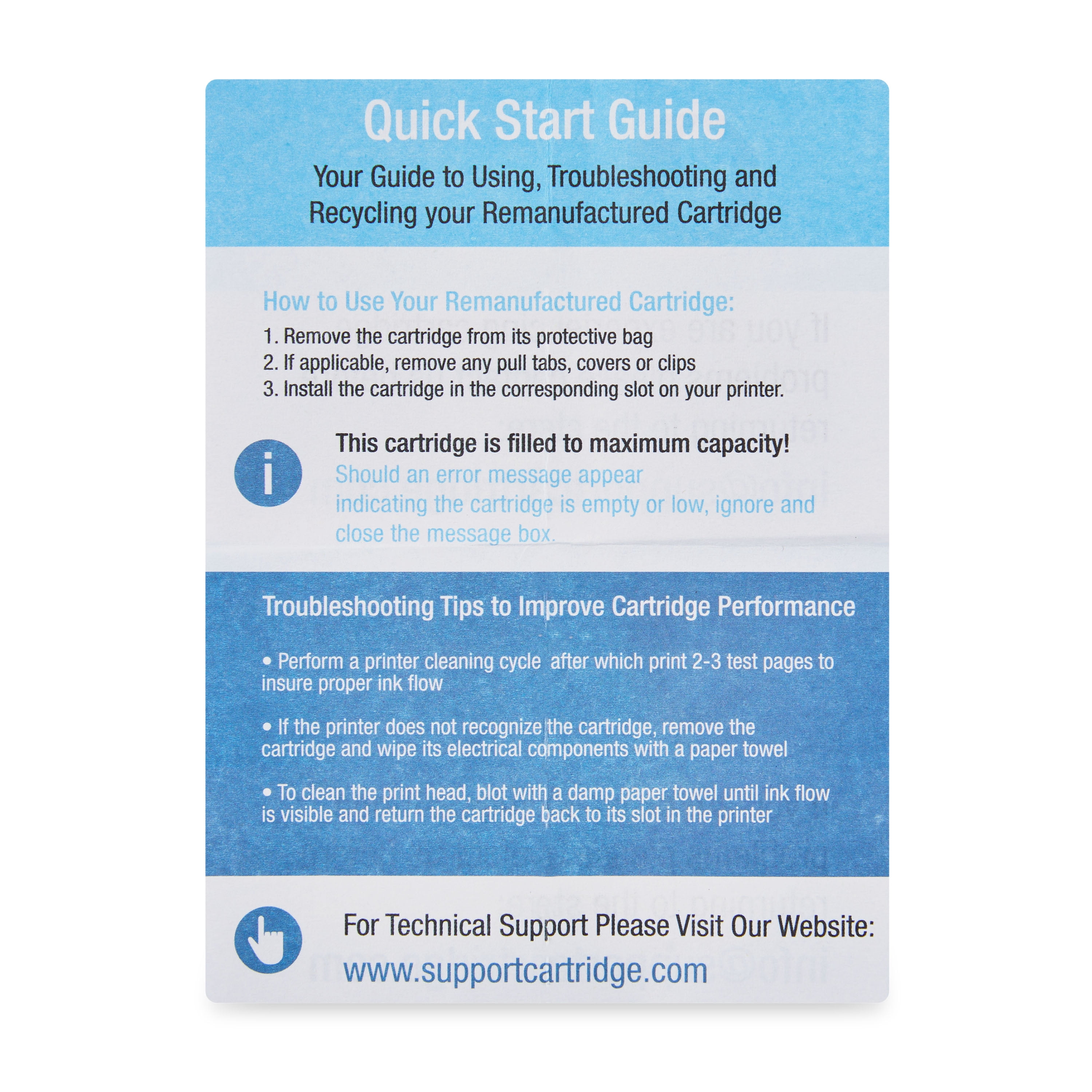 onn. Remanufactured Ink Cartridge, HP 61XL Black, 61XL Tri-Color, 2 Cartridge