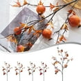 thumbnail image 5 of 5 head pomegranate artificial flowers home decoration wedding artificial flowers, 5 of 8