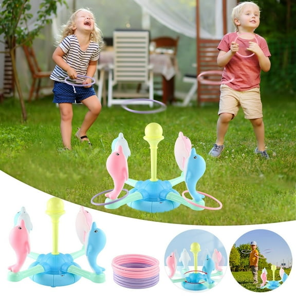 bxhwj Ferrule Throwing Game Toy - Musical Turntable with LED Lights & Multi-Shape Ferrules - Parent-Child Interactive Learning Toy for Toddlers 3 - Fun Early Education Activity for Kids & Families