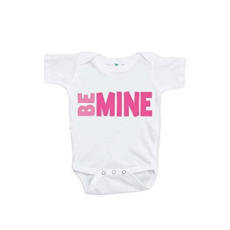 

Custom Party Shop Baby s Be Mine Happy Valentine s Day Onepiece