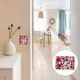 thumbnail image 7 of Yayeee Toggle Light Switch Wall Plate 3-Gang 6.37"x4.48" Decorative Outlet Cover, Pink and Red Flowers, 7 of 7