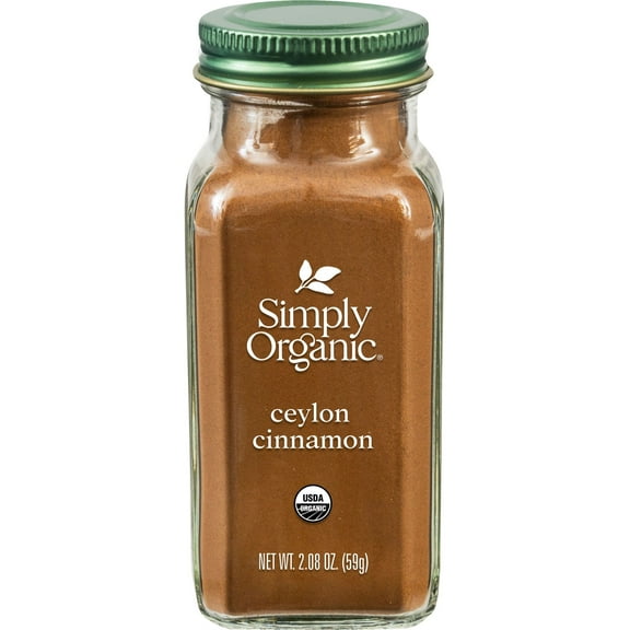 Simply Organic Ceylon Cinnamon Ground Certified Organic 2.08 oz. Bottle