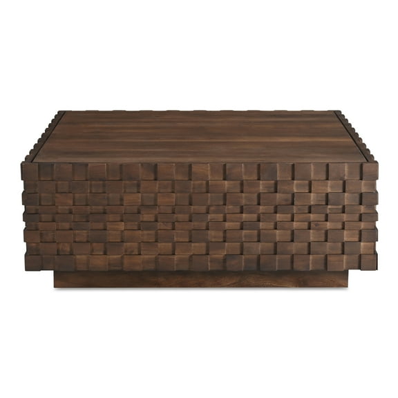 Moe's Home Collection Storage Coffee Table Brown Wood Coffee Tables