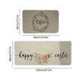 thumbnail image 3 of PEIBang Happy Easter Kitchen Rugs Set of 2,Bunny Rabbits Kitchen Mats Low Profile Floor Mat for Easter Holiday Party Home Decoration, 3 of 6