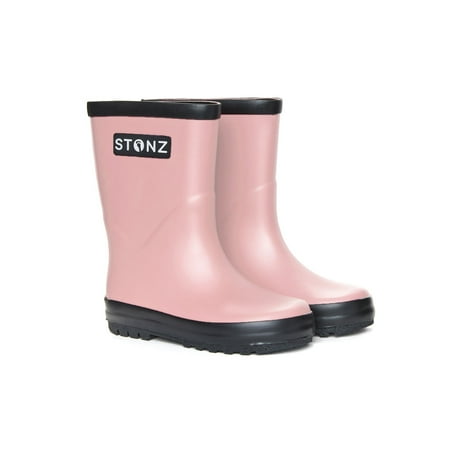 

Stonz Rain Boots - Haze Pink - Lotus Size 8T