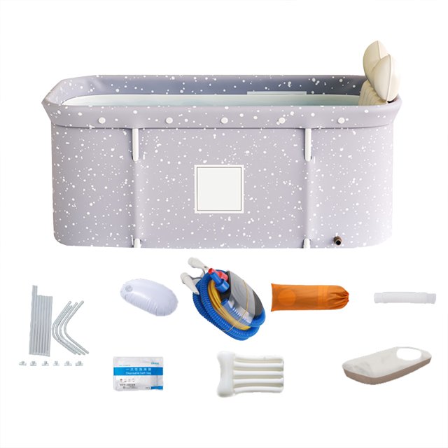 Kit de Cubo de Bañera Plegable Kit de Cubo de Bañera Plegable Portátil Bañera de Pie de Remojo Baño Familiar Bañera de Hidromasaje para Ducha Baño Caliente Baño de Hielo ANGGREK Otros