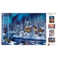 thumbnail image 5 of MasterPieces 500 Piece Glitter Christmas Jigsaw Puzzle - Northern Lights, 5 of 6
