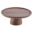 thumbnail image 2 of Soporte de madera para tartas, plato de exhibición de postres, pedestal alto de madera para postres y tartas de mesa. L, 2 of 9