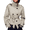 Apricot, variant on PUWEI Women's Cropped Trench Coat Double Breasted Casual Short Jacket High Collar Fall Winter Coats with Belt