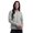 Heather Grey, variant on Apparel 5586 Women's Nu Fitness Jacket-Twilight-XXL