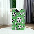 thumbnail image 2 of Panier Imprimé Ballon de Soccer Grand Panier en Tissu avec Poignée, 2 of 7