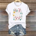 thumbnail image 5 of BVOFAR Womens Happy Easter Shirts 2025 Bunny Rabbit Graphic T-Shirts Trendy Round Neck Tunics Funny Eggs Print Tops Casual Short Sleeve Tees, 5 of 5