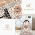 thumbnail image 4 of 2'x6' Boho Runner Rug for Hallway, Yamaziot Washable Laundry Room Rug, Farmhouse Kitchen Mat, Non-Shedding Carpet for Bedroom, Living Room, Dining Room, 4 of 7