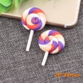 thumbnail image 5 of 60PCS Colorful Polymer Clay Lollipops Charms Pendant Candy Pendant for Earrings Bracelets Necklaces Jewelry Making and DIY Crafts（Random color）, 5 of 5