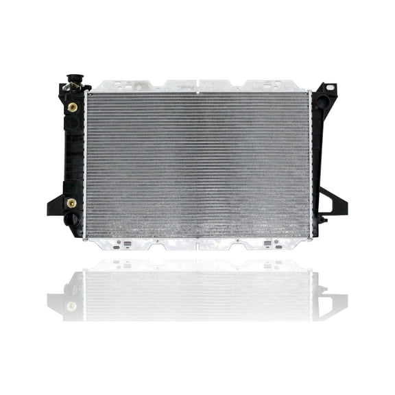 Radiator - Koyorad Fit/For 1451 85-97 Ford F-Series Bronco Automatic Transmission V8 5.0/5.8/7.5L - Plastic Tank Aluminum Core, 2-Row Fits select: 1985-1996 FORD F250, 1985-1997 FORD F350