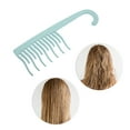 thumbnail image 6 of Unique Bargains 1 Pc Simple Durable Hair Comb Blue PP Wheat Straw, 6 of 6