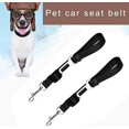 thumbnail image 5 of Cinturón de seguridad para coche para perro ajustable Ripstop, 2 uds. Arnés de asiento de coche para perro Universal, 5 of 5