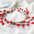 thumbnail image 1 of unbranded 2Ud Guirnalda Roja De Bayas Falsas Para En, 1 of 7