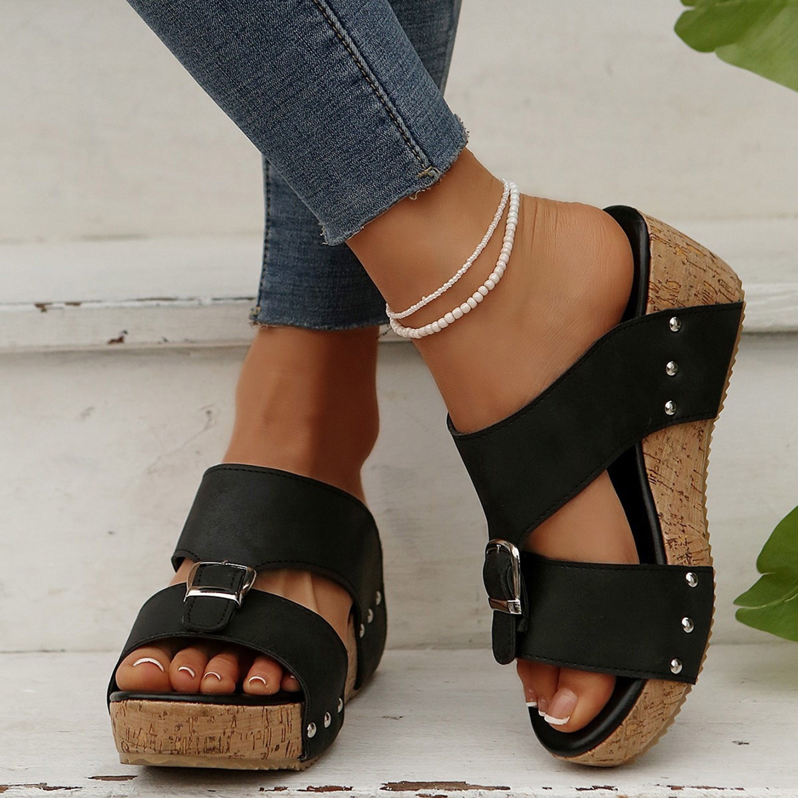 【美品】 STELLA McCARTNEY サンダル SCARPA FELIK Stella Mccartney Skyla Cork-Platform Sandals, Brand Size 36 ( US