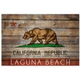 thumbnail image 1 of Awkward Styles Laguna Beach Unframed Wall Art California Flag Poster Decor Bear Print Art Printed Picture Bear Poster Prints Republica de California Wall Art CA City Flag USA Gifts American Decor, 1 of 3