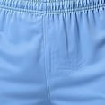 thumbnail image 5 of Athletic Summer Casual Pants Men's Spring And Summer Soccer Sports Shorts Men's Basketball Running Gym Pants Breathable Five-Point Casual Solid Color Shorts Sky Blue M, 5 of 5