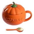 thumbnail image 3 of ColoMX Juego de taza de café de cerámica duradera, Taza de leche creativa, taza de café de cerámica (naranja), 1 Juego, 3 of 8
