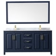 thumbnail image 3 of Wyndham Collection Wcv252572dunsm70 Daria 72" Free Standing Double Vanity Set - Blue, 3 of 6