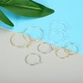 thumbnail image 5 of Uxcell 30mm Jump Rings, 100 Pack Metal O Ring Open Jump Rings for Jewelry Making Keychains, Golden, 5 of 6