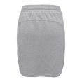 thumbnail image 4 of TZEWGL Womens Solid Linen Mini Golf Skirts Drawcord Low Elastic Waist Shorts A Line Skorts With Pockets For Female size XXL, 4 of 7