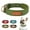 Green, variant on Didog Durable Nylon Dog Collar Soft Webbing Adjustable for Small/Medium/Large Breeds,Secure Buckle with Metal Ring for Leash