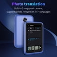 thumbnail image 3 of Camera Portable 4G Language Translator Device with 138 Languages Voice Translating 19 Offline Translation Simultaneous Interpretation Support Data SIM Card Voice Video Recording, 3 of 7
