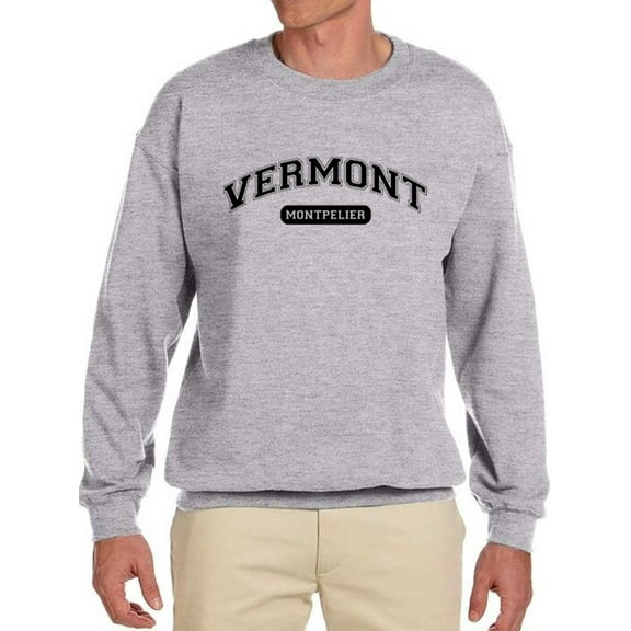 Vermont, Montpelier Men Sweatshirt, Male Large
