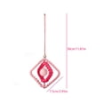 thumbnail image 3 of Clearance! Minimalist Hand Woven Car Pendants Creative Geometric Square Rotatable Home Pendants, 3 of 7