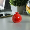thumbnail image 6 of Xuniizn Flower Vase Ceramics Vases for Centerpieces, Home & Garden Arrangements, Versatile & Durable Essential for Modern & Classic Styles Available, Small Vases Home Decor, Artificial Flowers, Red, 6 of 7