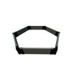 thumbnail image 2 of Frame It All TOOL-FREE WEATHERED WOOD 'FORT JEFFERSON' 4' x 4' X 5.5" RAISED GARDEN BED (HEXAGON) - 1" PROFILE, 2 of 2
