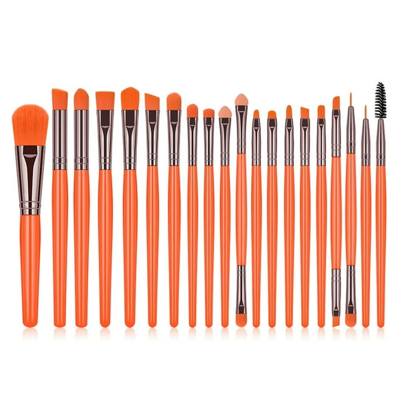Yeacher Makeup Brush Set 20pcs Foundation Eye Lashes Eyeshadow Lip Makeup Brushes Soft Bristles for Eyeshadow Eyebrow Eyeliner Powder Blending Makeup
