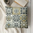 thumbnail image 3 of Bundles,New Living Series Yellow and Grey Pillow Covers Outdoor Waterproof Pillow Inserts, 3 of 5