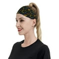 thumbnail image 5 of Technology Lines Skateboard Letters Sports Headband for Women Men, Running Headband Sweat Bands for Cycling, Yoga, Spa, Athleti, Workout - Moisture Wicking Hairband, 5 of 5