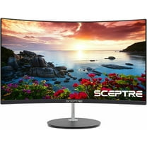 Sceptre 27" 1080p LCD Curved Computer Monitor, Black, C278W-1920RN