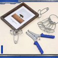 thumbnail image 4 of 2025 Miter Spring Clamps Kit 20 Miter Clamps with Spring Loaded Pliers 0619, 4 of 5