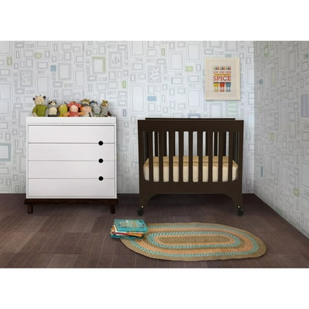 Baby Mod -rainbow Mini Crib, Espresso - Walmart.com