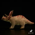 thumbnail image 4 of Cute Soft Triceratops Plush Toys Real Life Dinosaur Stuffed Animal Toy 38cm, 4 of 9