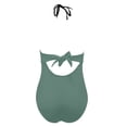 thumbnail image 4 of Plus Size Tankini Swimsuits for Women Print Strappy Back Set with Shorts, Two Piece Bathing Suits Swimwear, 4 of 6