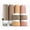 Apricot, variant on Micebay Travel Bottles for Toiletries 8 Pack, Tsa Approved 3-oz Travel Size Containers with Clear Bag, Silicone Squeezable Essentials Creams Jars