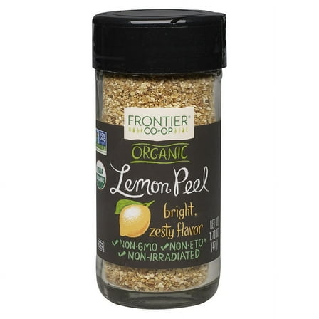 Frontier Natural Products Lemon Peel Granules, 1.7 Oz